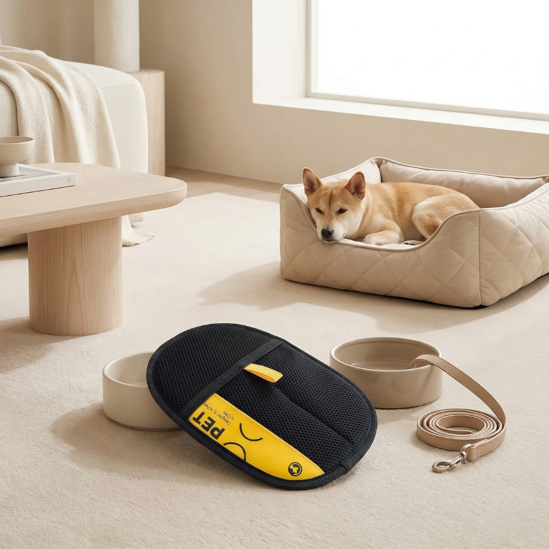 Pet Grooming Hair Removal Glove