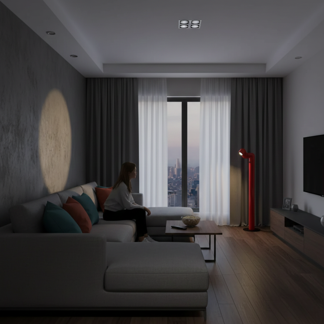 Nordic Accent Floor Lamp