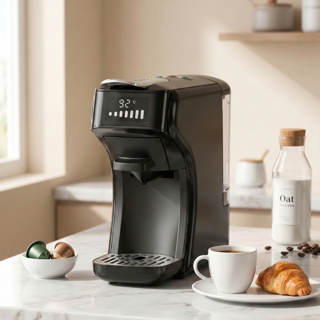 Multi-Function Coffee Machine with Hot & Cold Brew