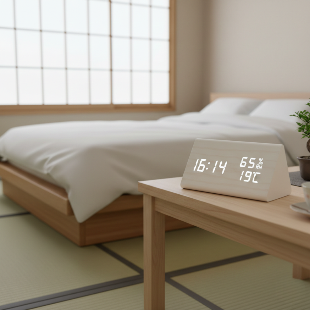 Digital Alarm Clock with LED Display