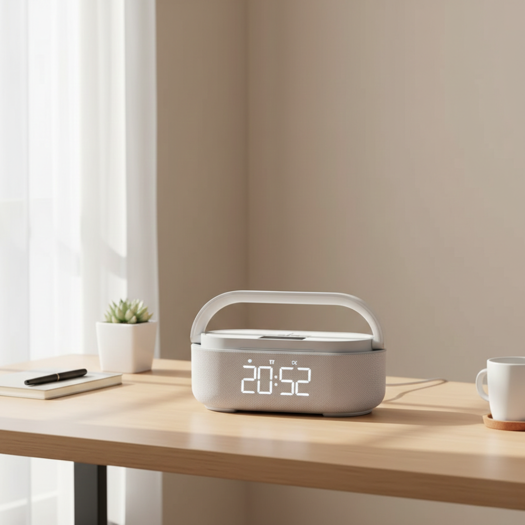 Bluetooth Speaker with Wireless Charging