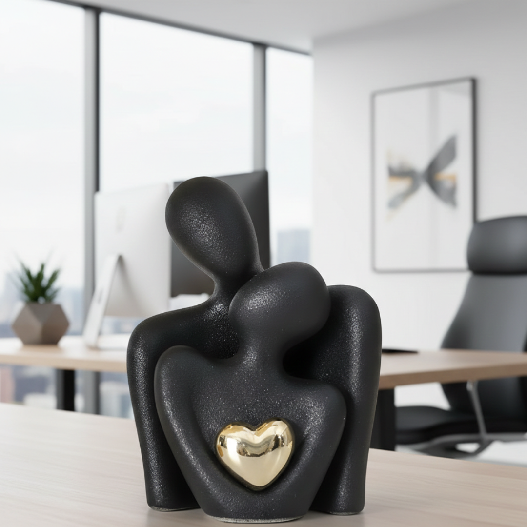 Abstract Couple Sculpture