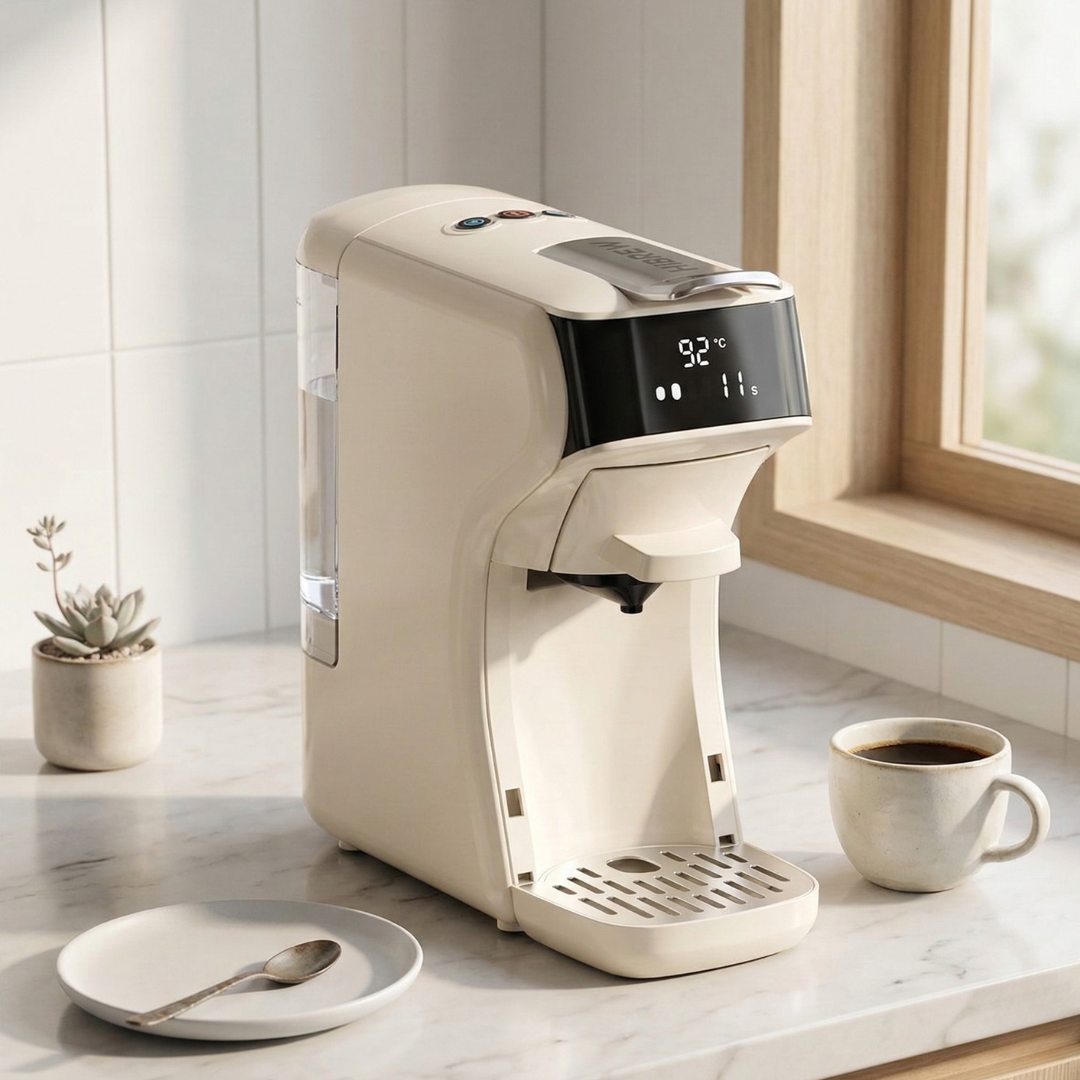 Multi-Function Coffee Machine with Hot & Cold Brew