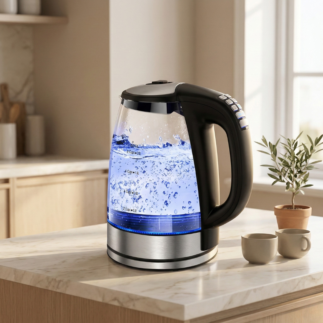 Large Capacity Electric Kettle with Temperature Control