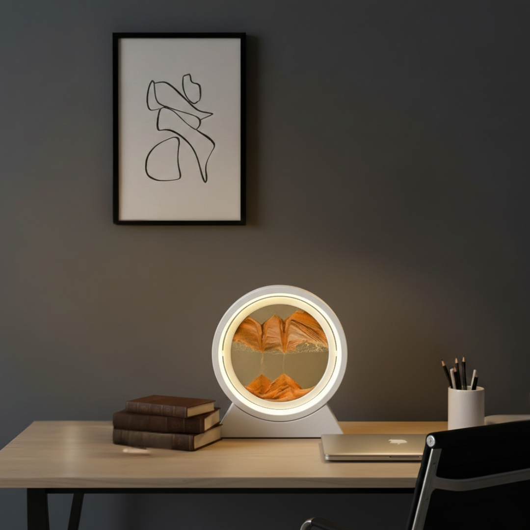 Moving Sand Art Table Lamp