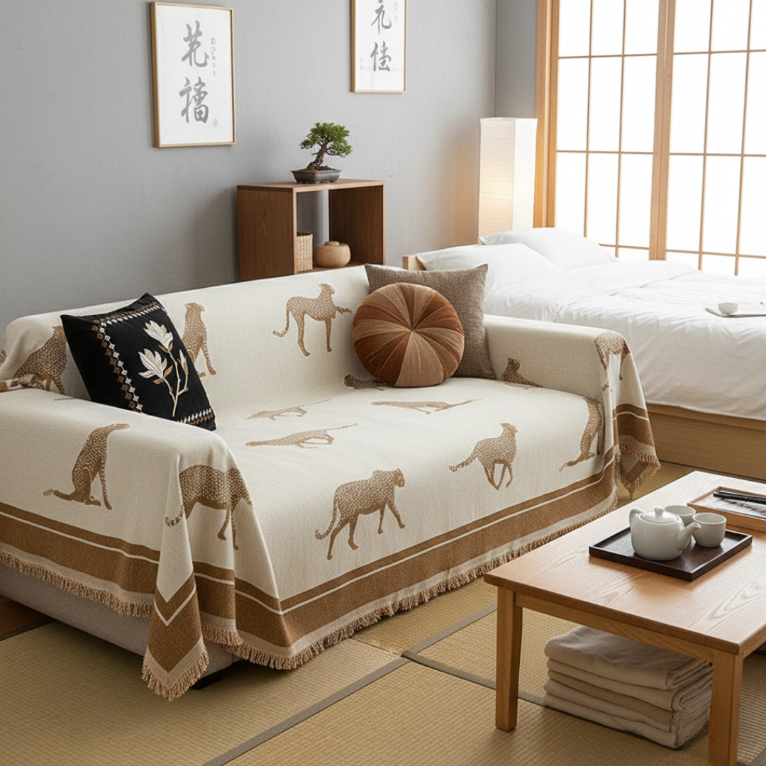 Patterned Sofa Cover for Pets