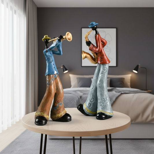 Jazz Music Resin Sculpture