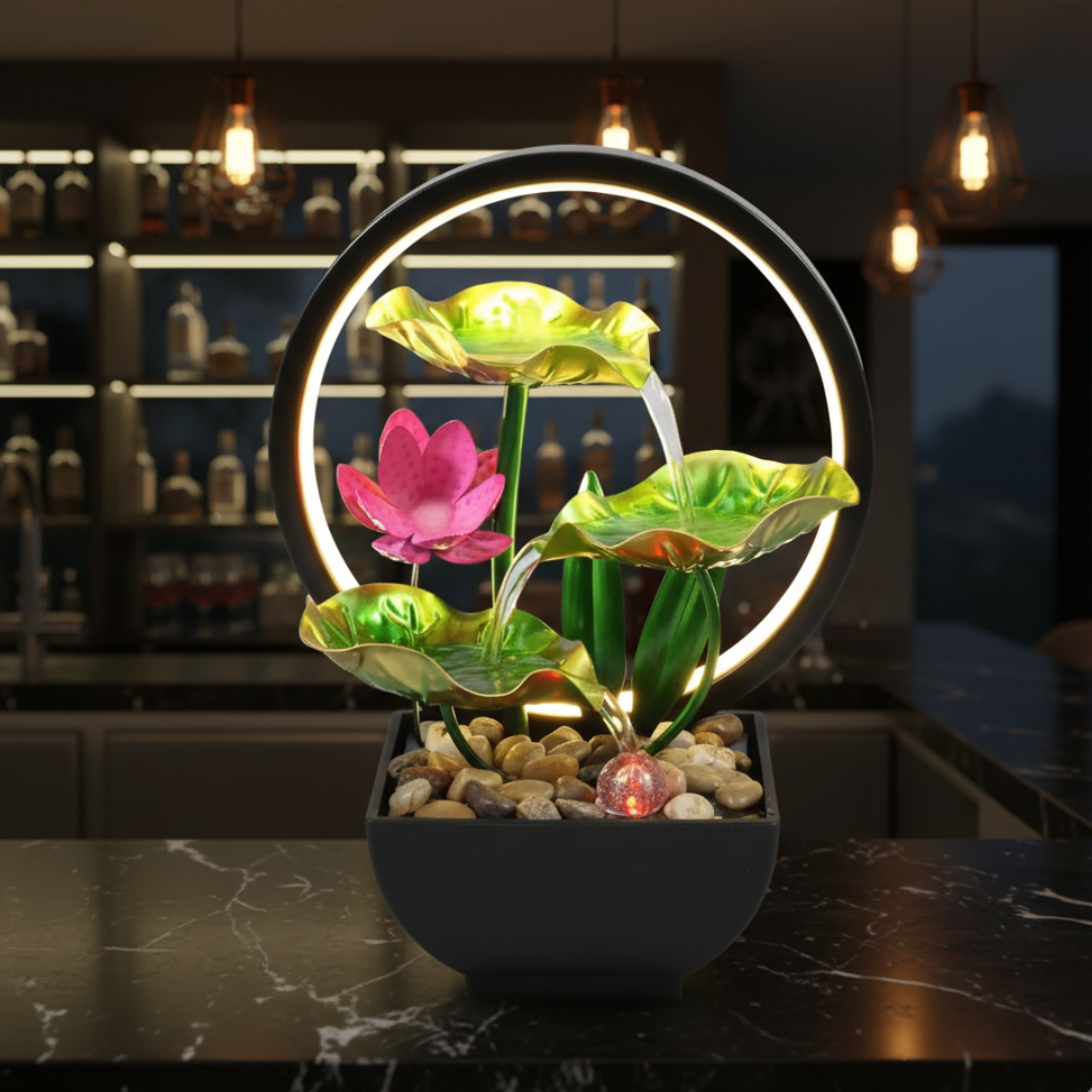 LED Tabletop Water Fountain