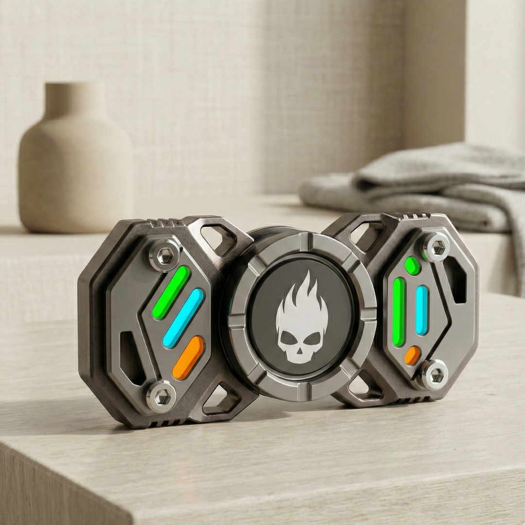 Light-Up Fidget Spinner Toy