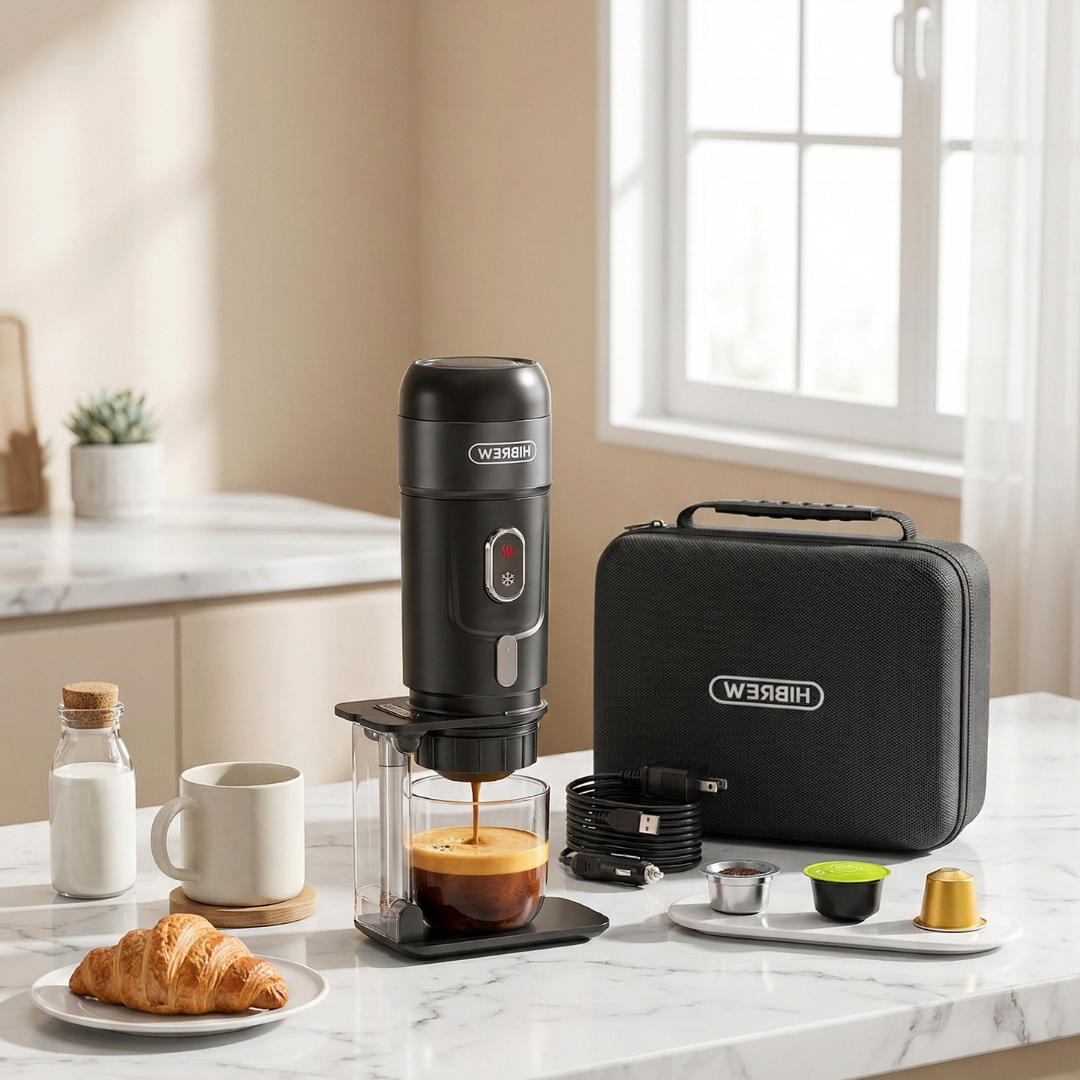 12V Portable Espresso Maker for Travel