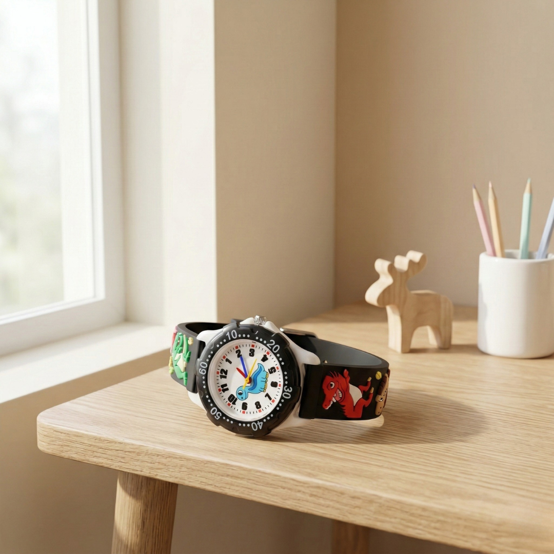 Dinosaur Quartz Kids Watch