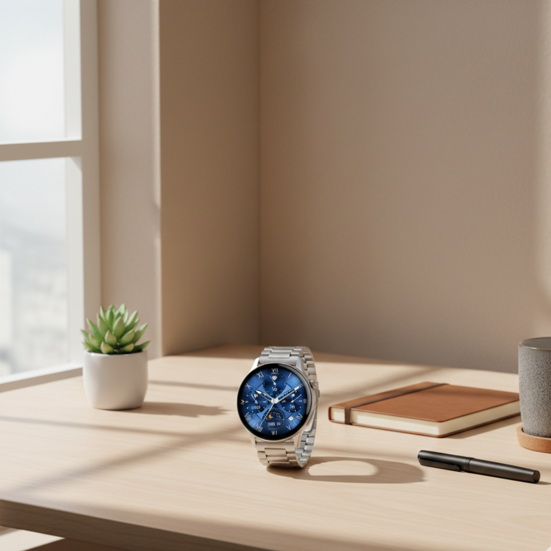 Women’s AMOLED Smartwatch – Stylish Waterproof Smart Watch with Bluetooth Calling