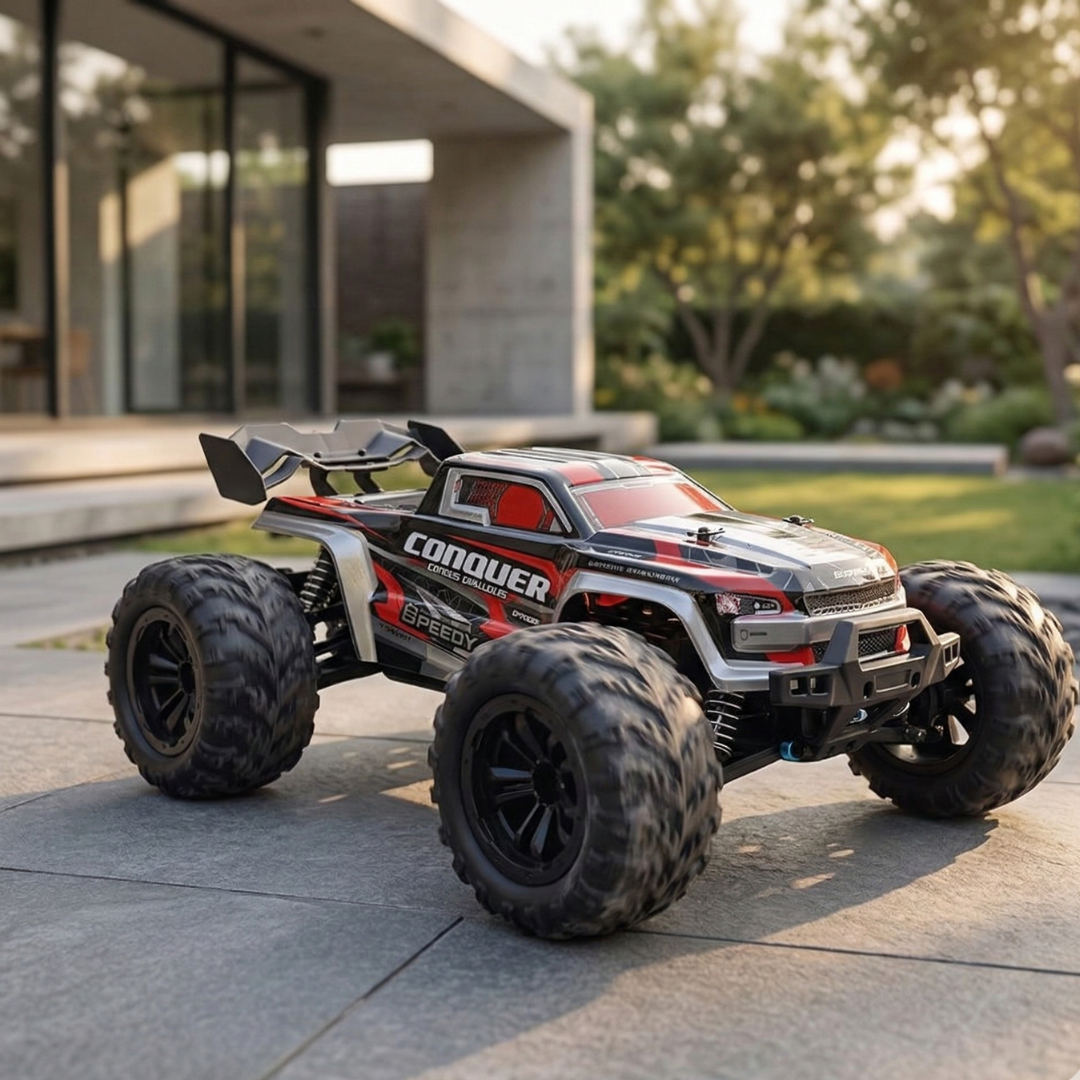 1:16 Scale 4WD RC Monster Truck 70km/h High-Speed Off-Road Crawler