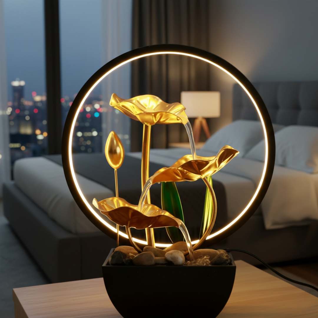 LED Tabletop Water Fountain