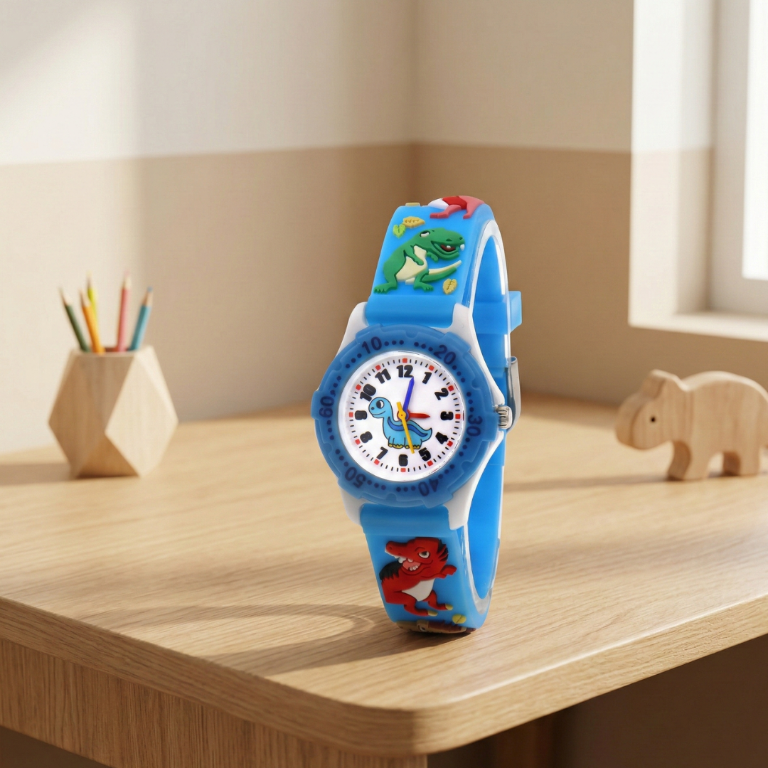 Dinosaur Quartz Kids Watch