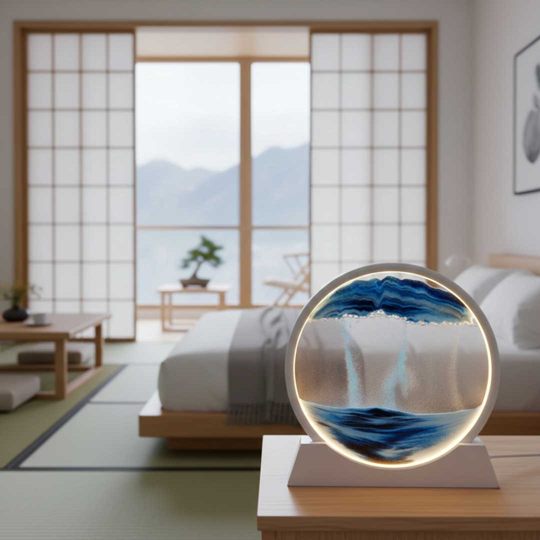 Moving Sand Art Frame Decor