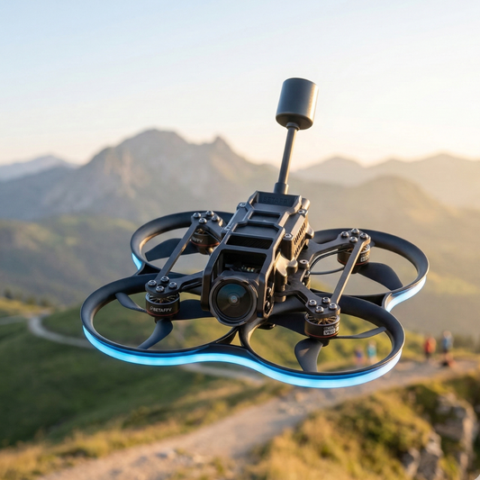 FPV Brushless Drone with RGB Lighting