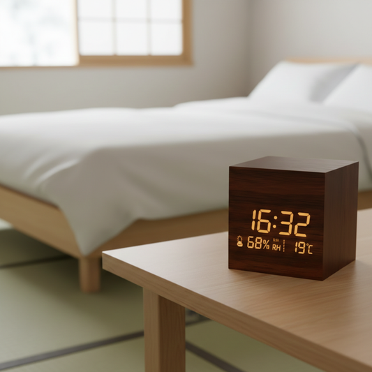 Cube LED Alarm Clock