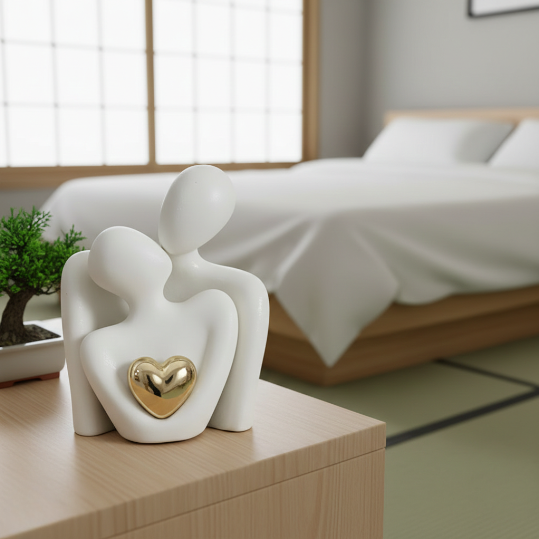 Abstract Couple Sculpture