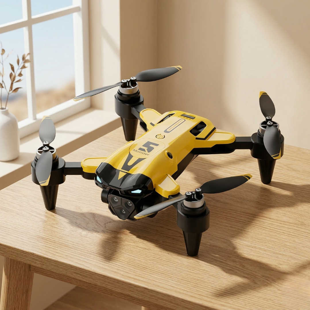 8K Drone with Triple Camera