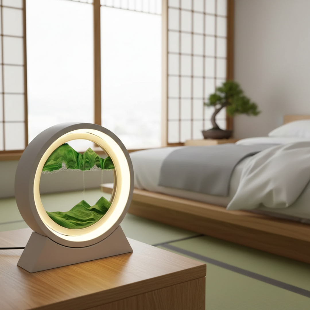 Moving Sand Art Table Lamp