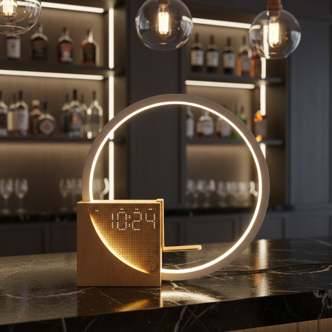 Touch Bedside Lamp with White Noise