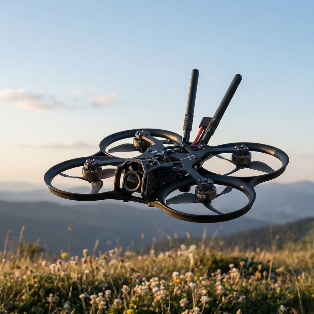 FPV Brushless Drone with RGB Lighting