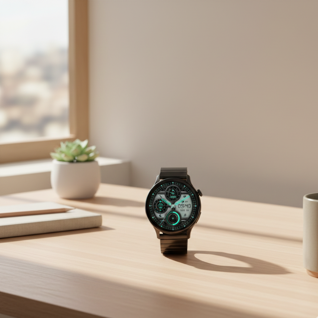 Women’s AMOLED Smartwatch – Stylish Waterproof Smart Watch with Bluetooth Calling