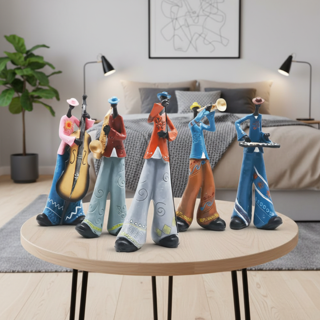 Jazz Music Resin Sculpture