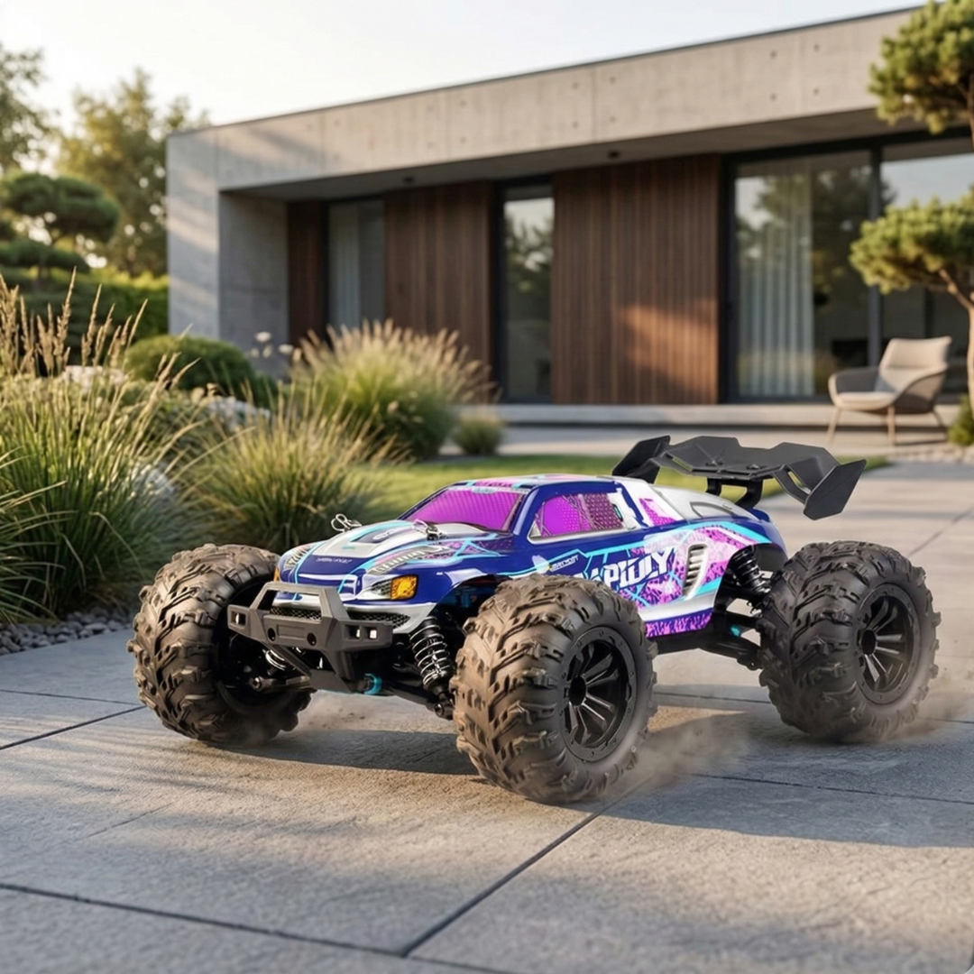 1:16 Scale 4WD RC Monster Truck 70km/h High-Speed Off-Road Crawler