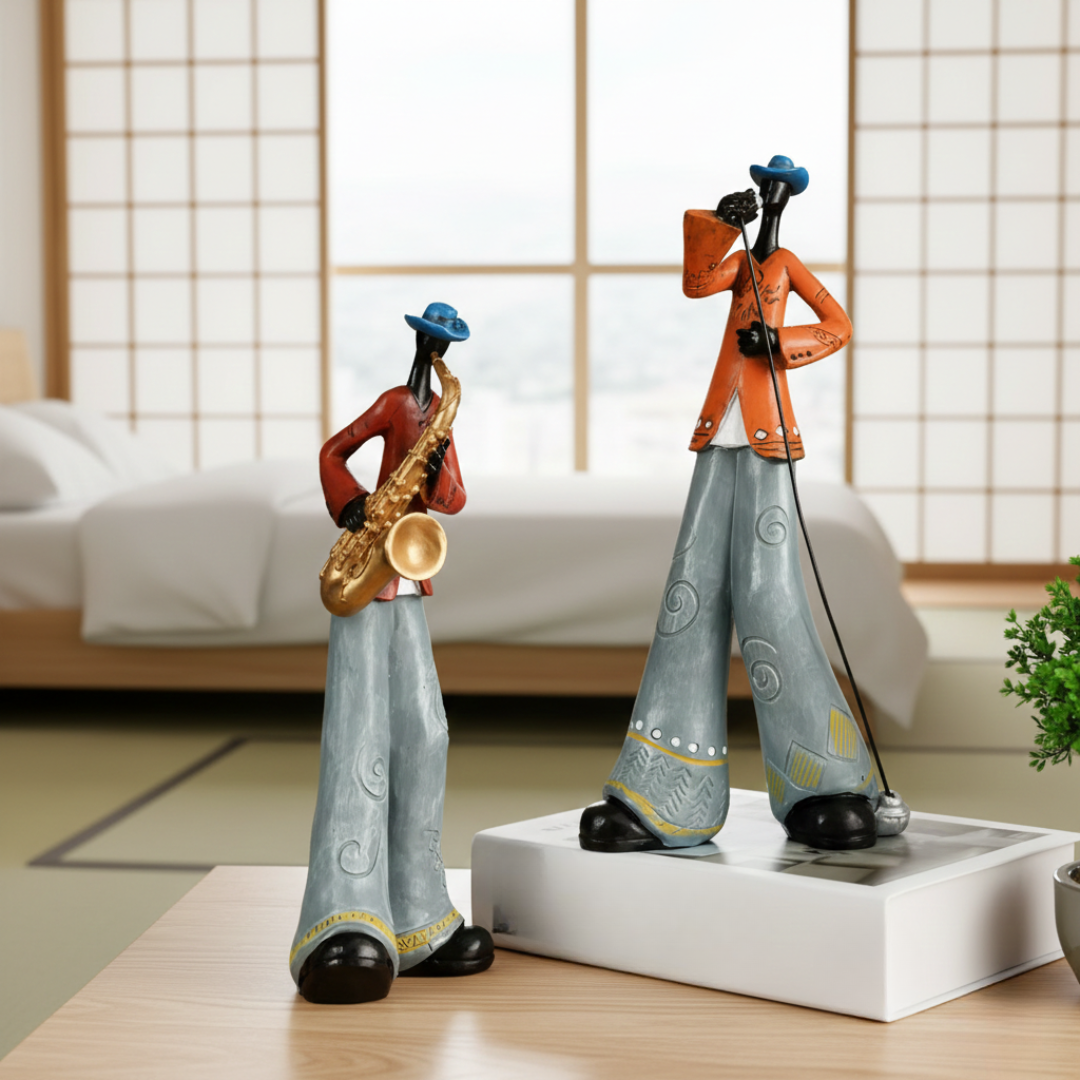 Jazz Music Resin Sculpture