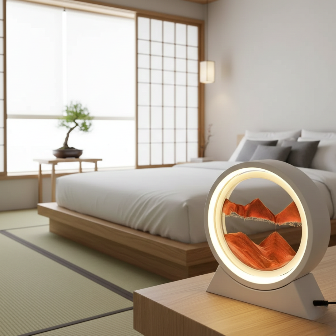 Moving Sand Art Table Lamp
