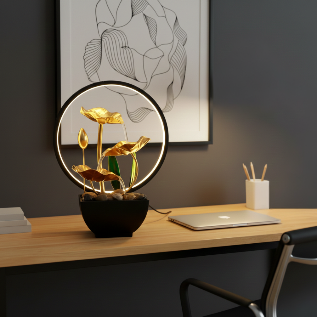 LED Tabletop Water Fountain