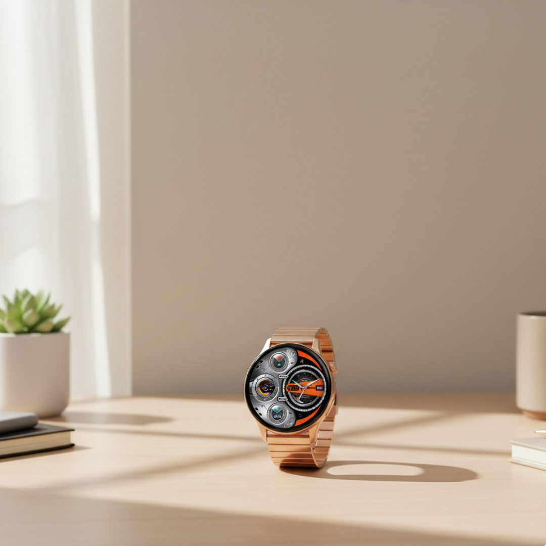 Women’s AMOLED Smartwatch – Stylish Waterproof Smart Watch with Bluetooth Calling