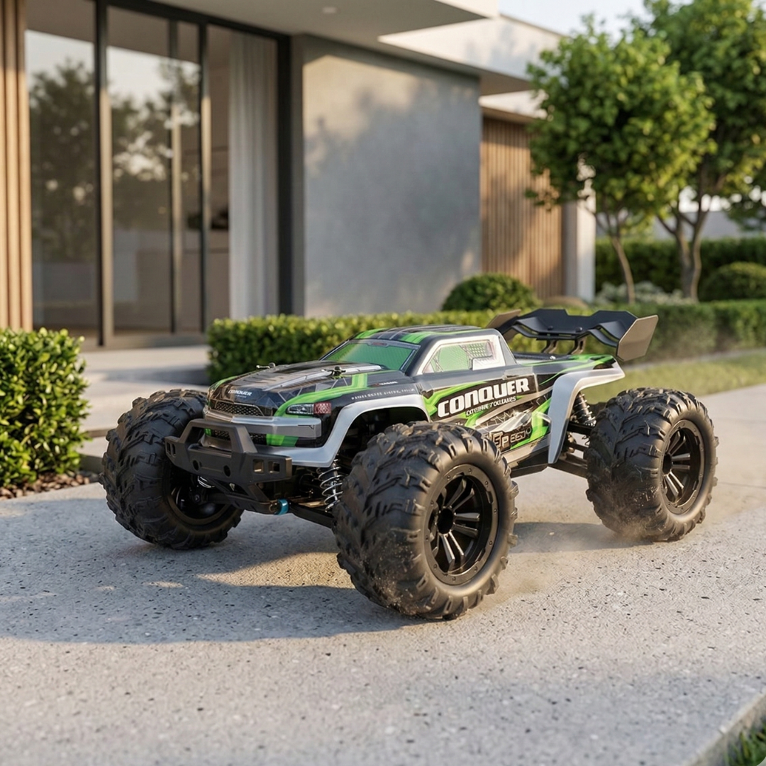 1:16 Scale 4WD RC Monster Truck 70km/h High-Speed Off-Road Crawler