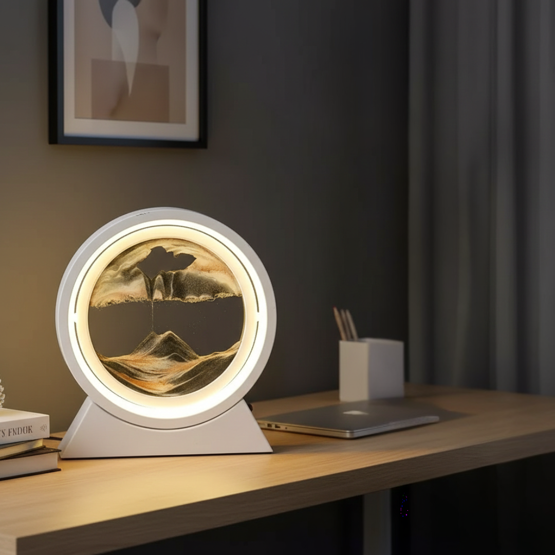 Moving Sand Art Table Lamp