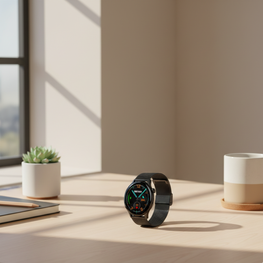 Women’s AMOLED Smartwatch – Stylish Waterproof Smart Watch with Bluetooth Calling