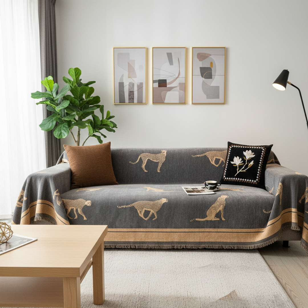 Patterned Sofa Cover for Pets