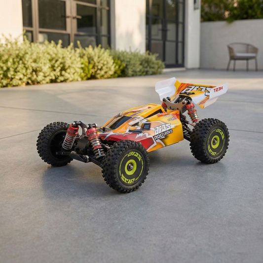 1:14 Scale Brushless RC Racing Car 4WD High-Speed 75km/h Off-Road