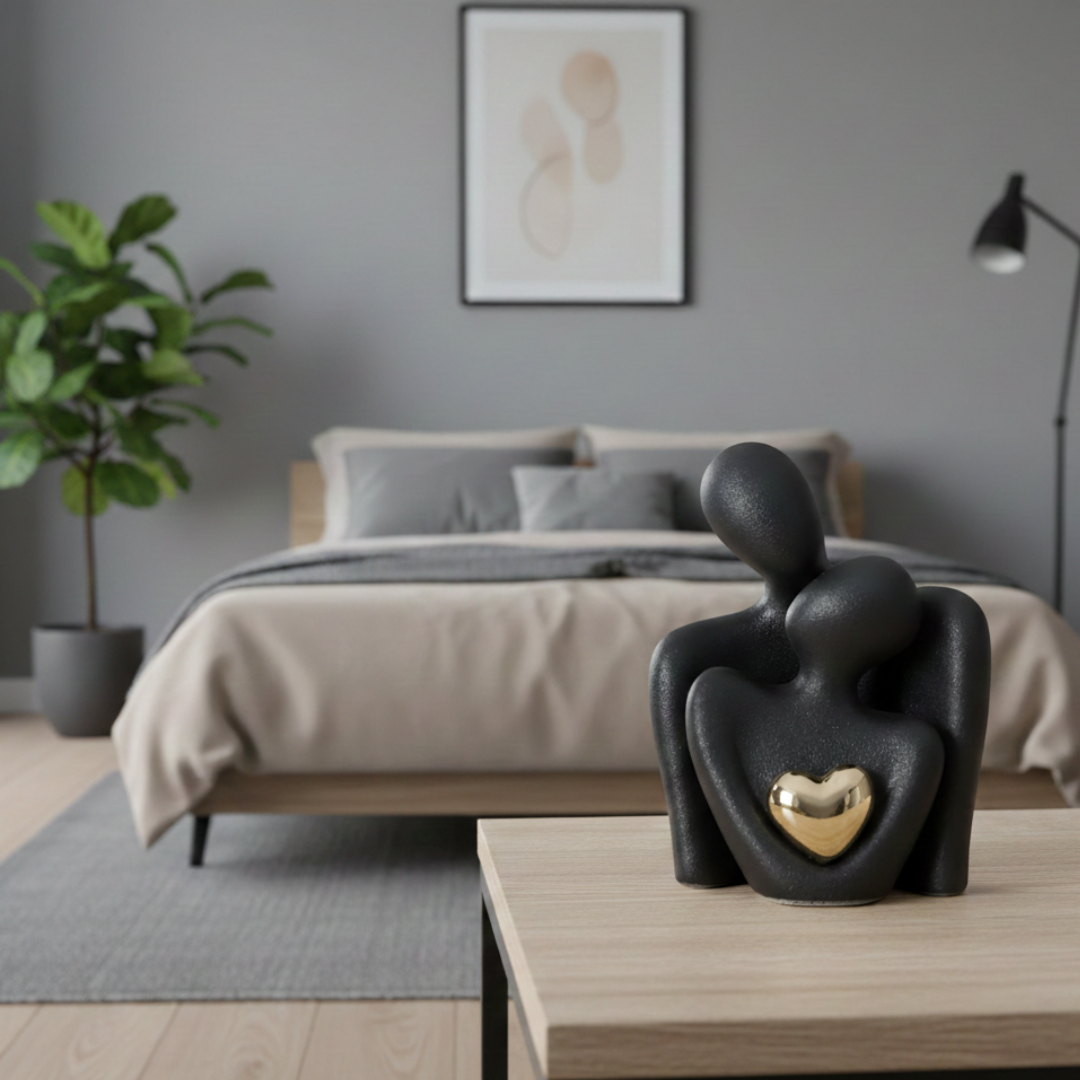 Abstract Couple Sculpture