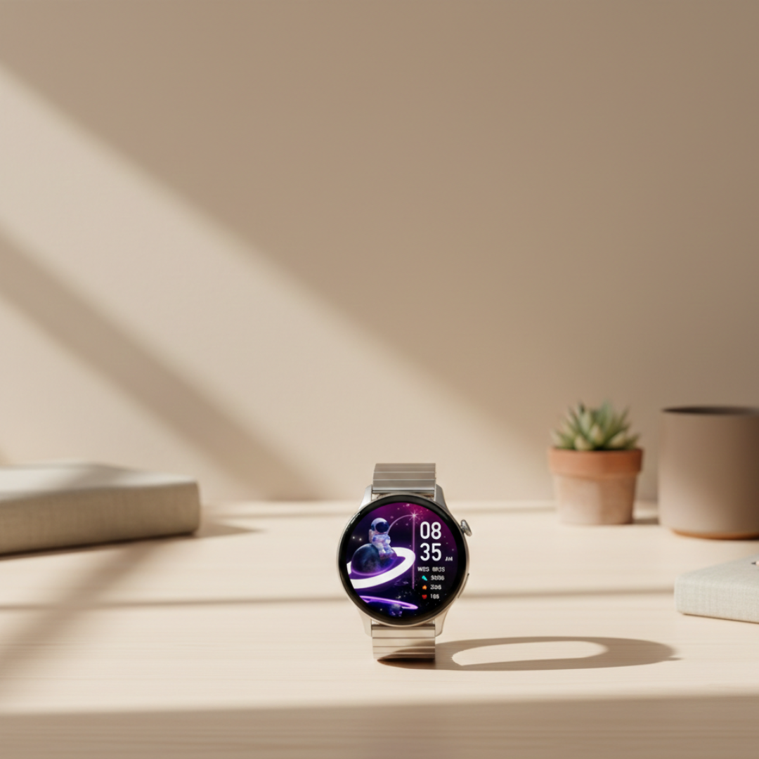 Women’s AMOLED Smartwatch – Stylish Waterproof Smart Watch with Bluetooth Calling