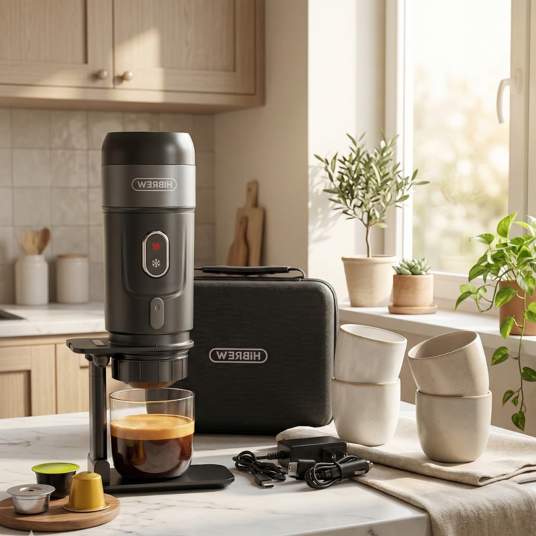 12V Portable Espresso Maker for Travel