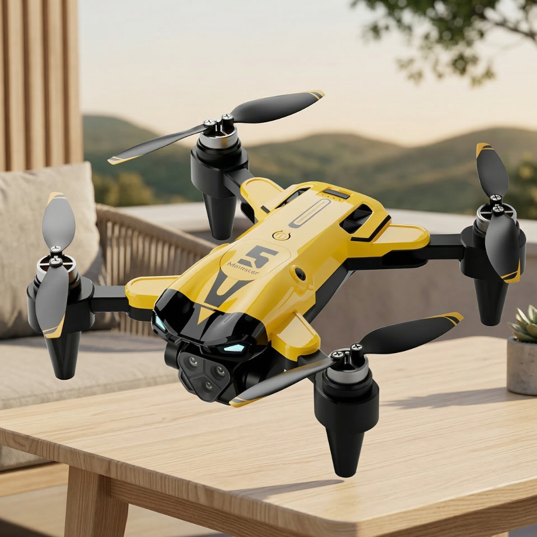 8K Drone with Triple Camera