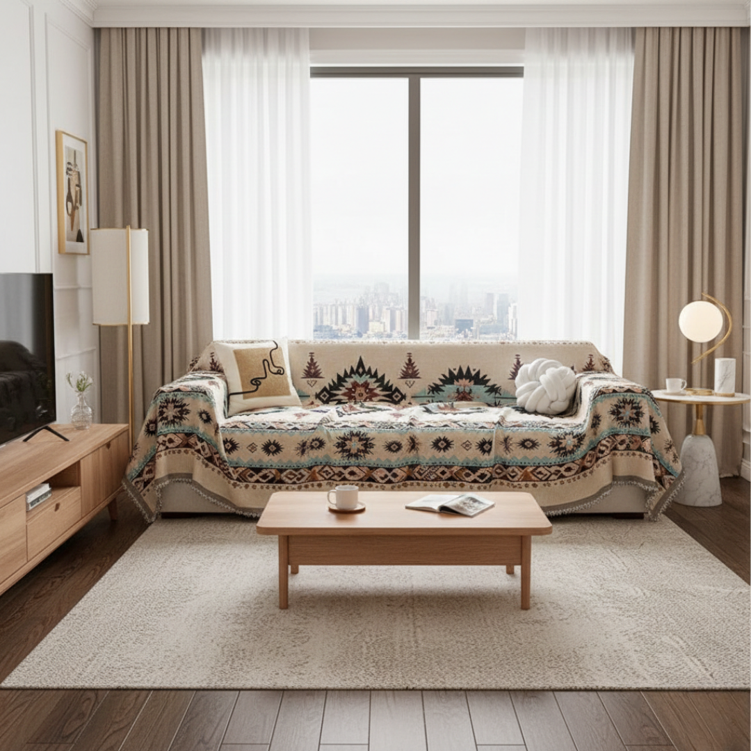 Premium Chenille Couch Cover