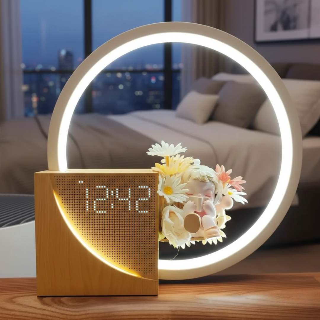 Touch Bedside Lamp with White Noise