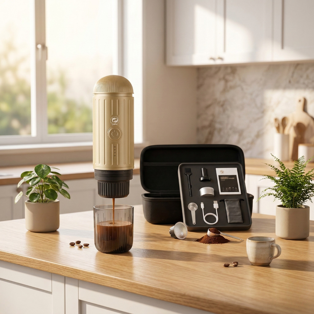 Travel Espresso Maker for Camping