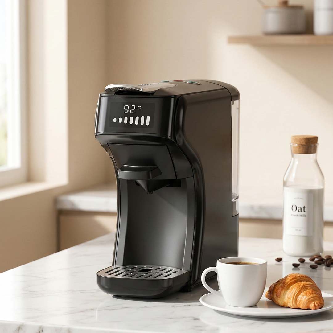 Multi-Function Coffee Machine with Hot & Cold Brew