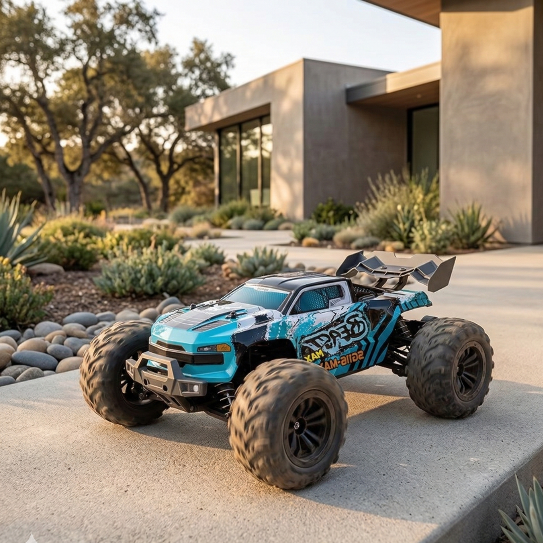 1:16 Scale 4WD High-Speed RC Car Brushless Off-Road Remote Control Truck