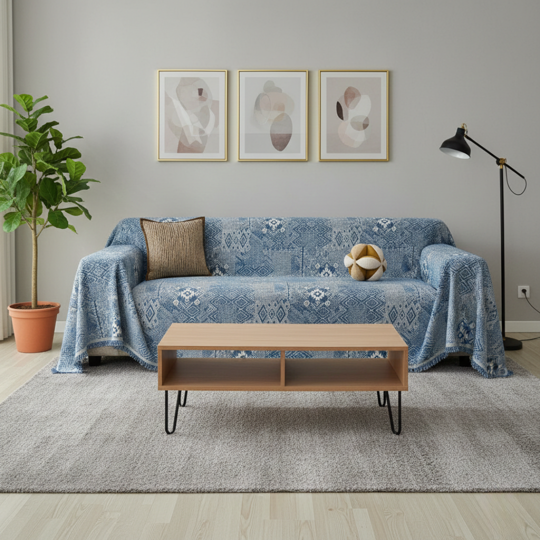 Minimalist Fabric Sofa Cover