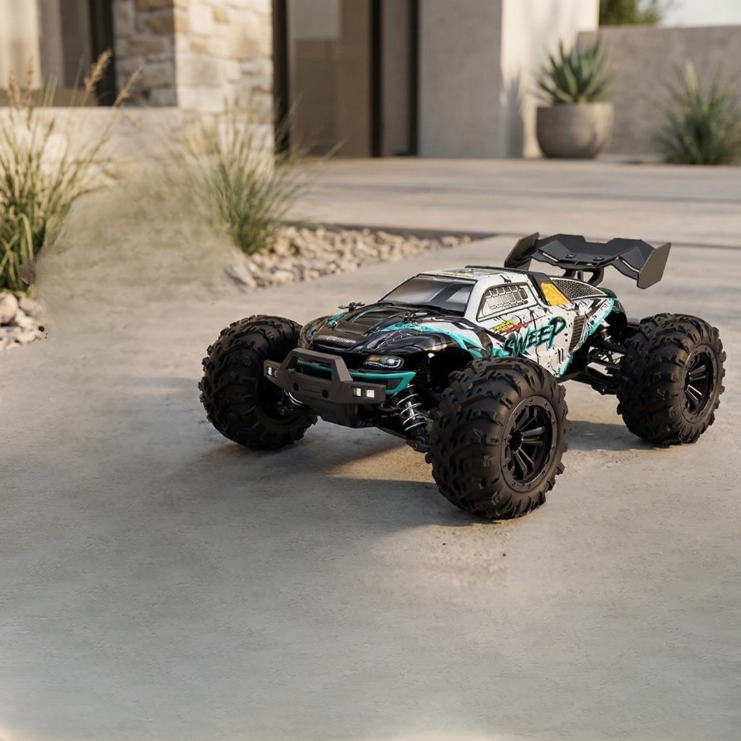 1:16 Scale 4WD RC Monster Truck 70km/h High-Speed Off-Road Crawler
